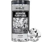 INSL-X PRODUCTS EGF900099-EA Decorative Paint Floor Flakes Additive, Gray, 12 Ounce