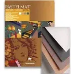 Clairefontaine Pastelmat Pad No.2 (24x30) cm 12 Sheets (3 sheets in each Colour)