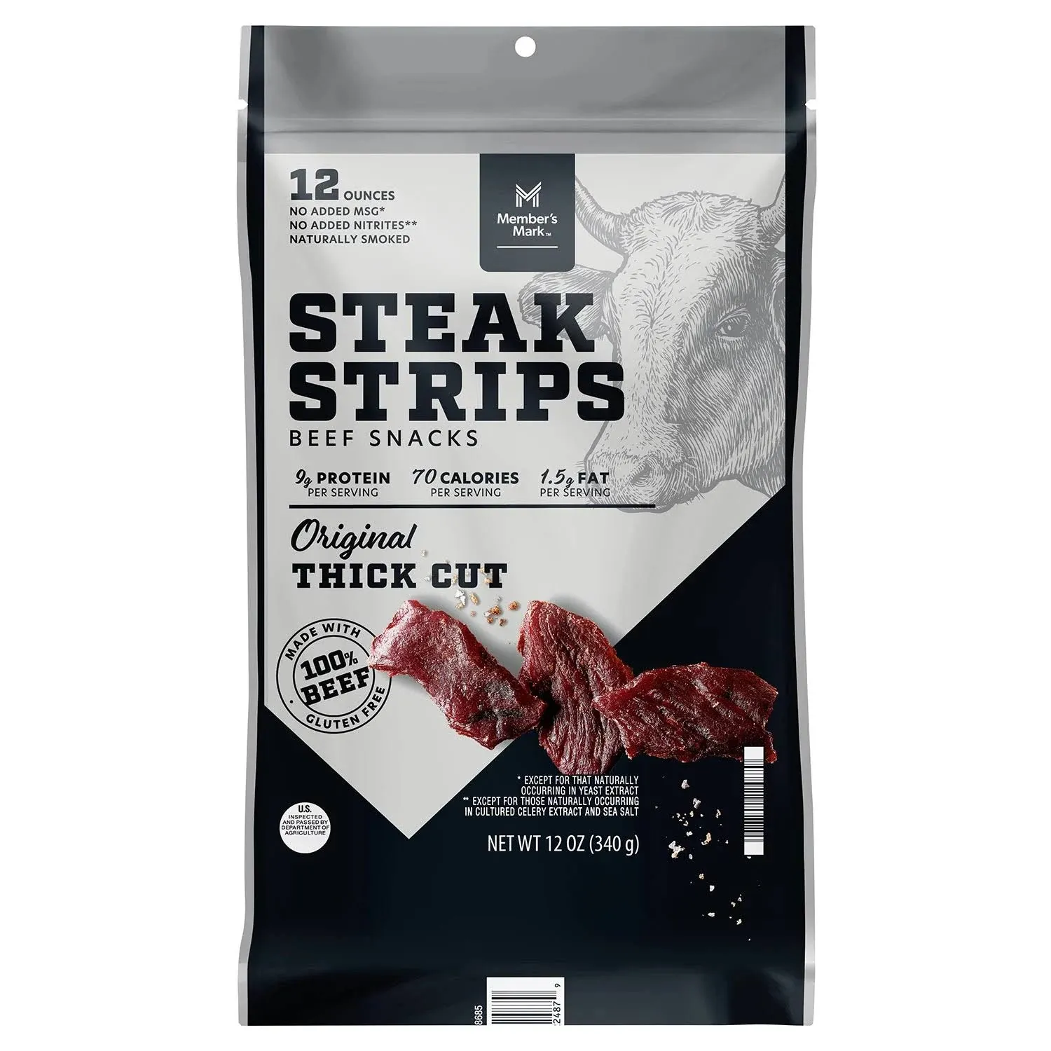 Member's Mark Beef Steak Strip - 12 oz