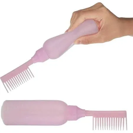 Root Comb Applicator Bottle, 6 oz Hair Oil Applicator Applicator Bottle for Hair ...