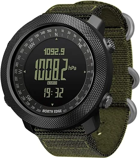 North Edge-Apache Sports Outdoors Digital WatchATactical Watches for Men ...