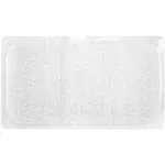 mDesign Loofah Cushioned Suction Bath Mat for Shower Stall