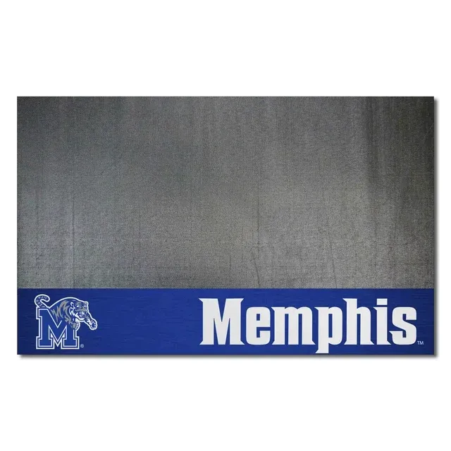 FANMATS NCAA 26 in. x 42 in. University of Memphis Grill Mat, Blue