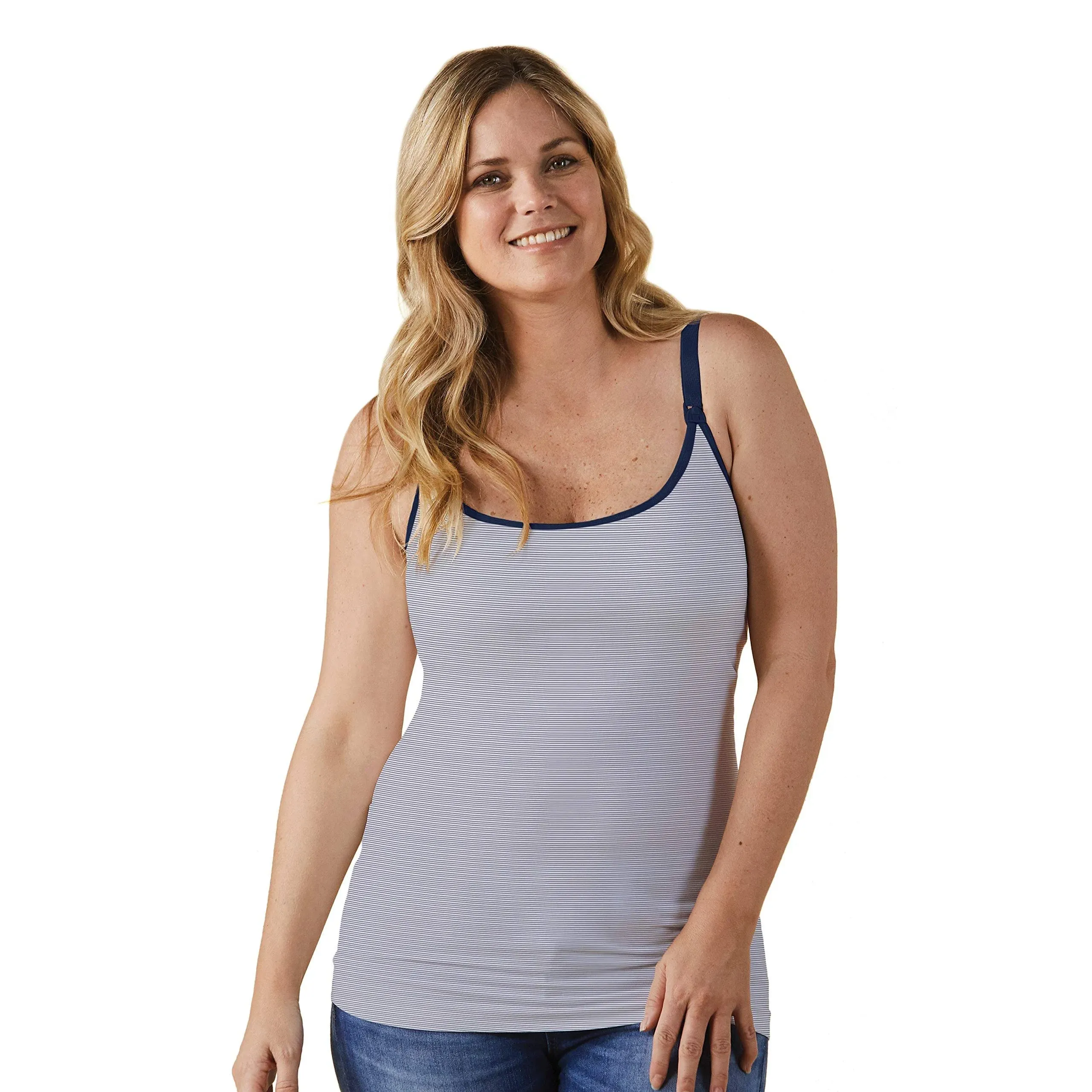 Bravado Designs Women's Seamless Classic Nursing Cami | Maternity Tank for Breastfeeding | S - XXL