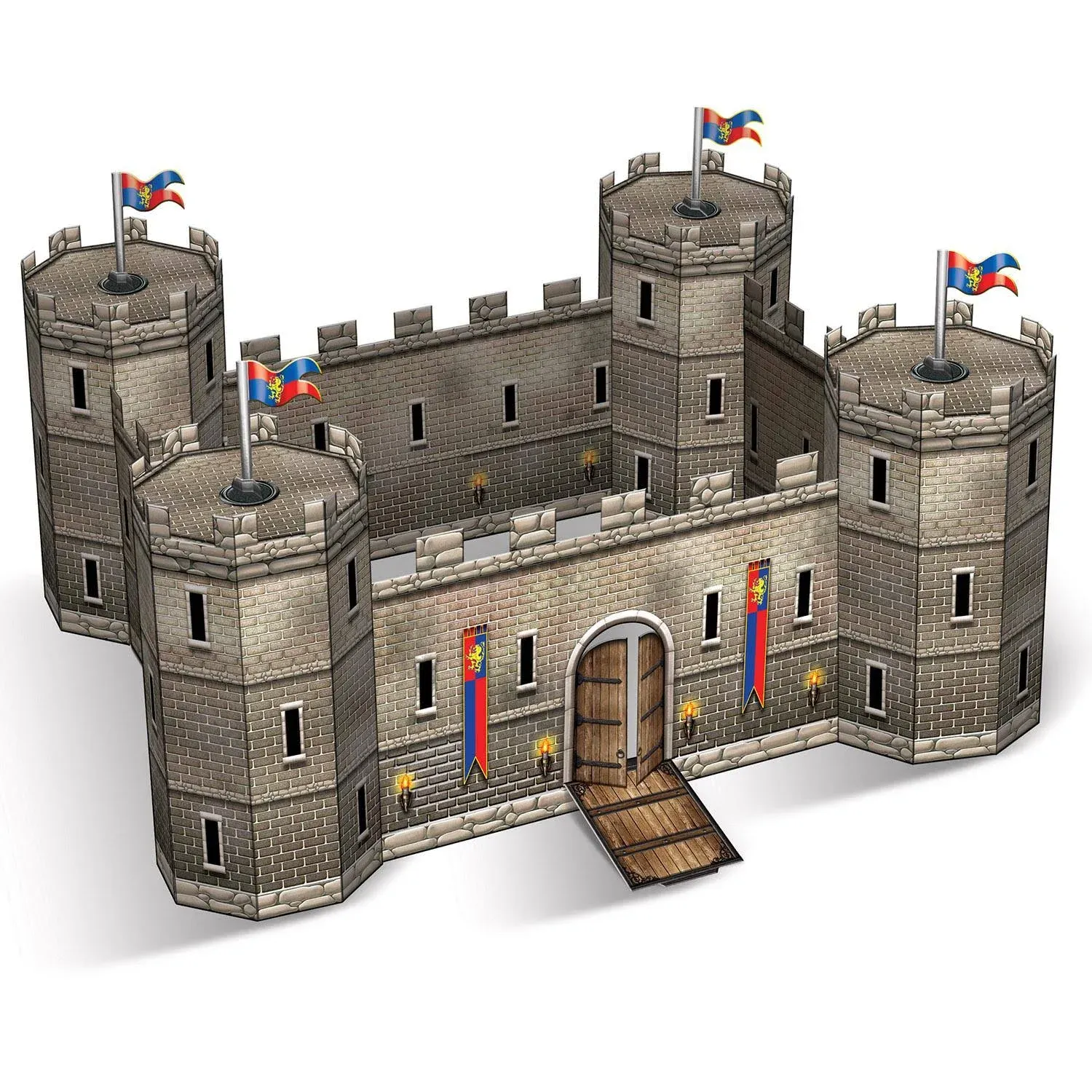 3-D Castle Centerpiece