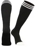 TCK Prosport Striped Knee High Tube Socks - Black White - Intermediate