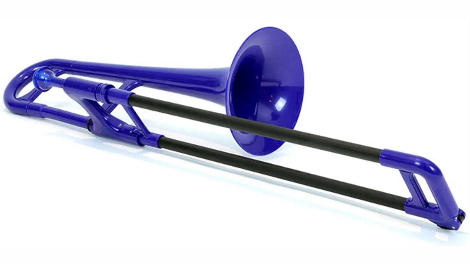 pBone Mini Plastic Trombone - Blue