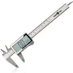 Segomo Basics 6 Inch Electronic Digital Calipers: Inch, Fractions, Millimeter Conversion | Digital Caliper Measuring Tool | Calipers Measuring Tool |