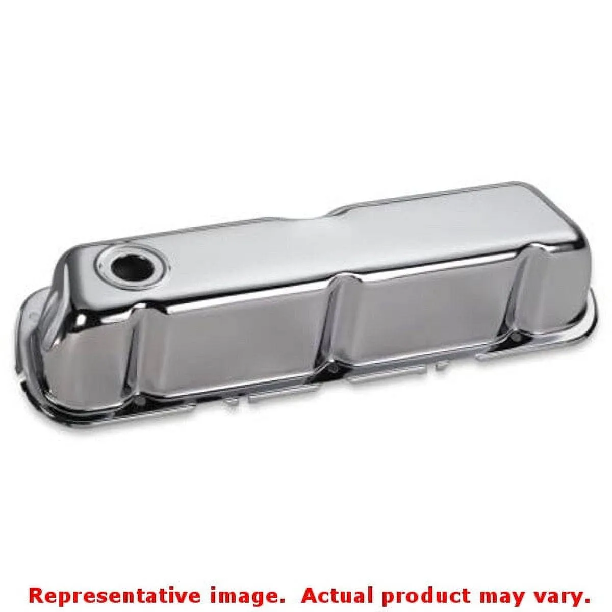 Moroso Stamped Steel Valve Covers 68210 Ford Small Block V8 Chrome