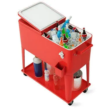 Costway 80-Quart Rolling Cooler