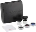 - PowerSeeker Telescope Accessory Kit - Includes 2X 1.25 Kellner Eyepieces, 3...