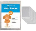 TonGass 15-Pack Upgraded Heat Packs for Newborn Puppy, Anxiety Dog Toys Heat -