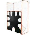 VEVOR 3-in-1 Lacrosse Goal with Backstop & Target Orange