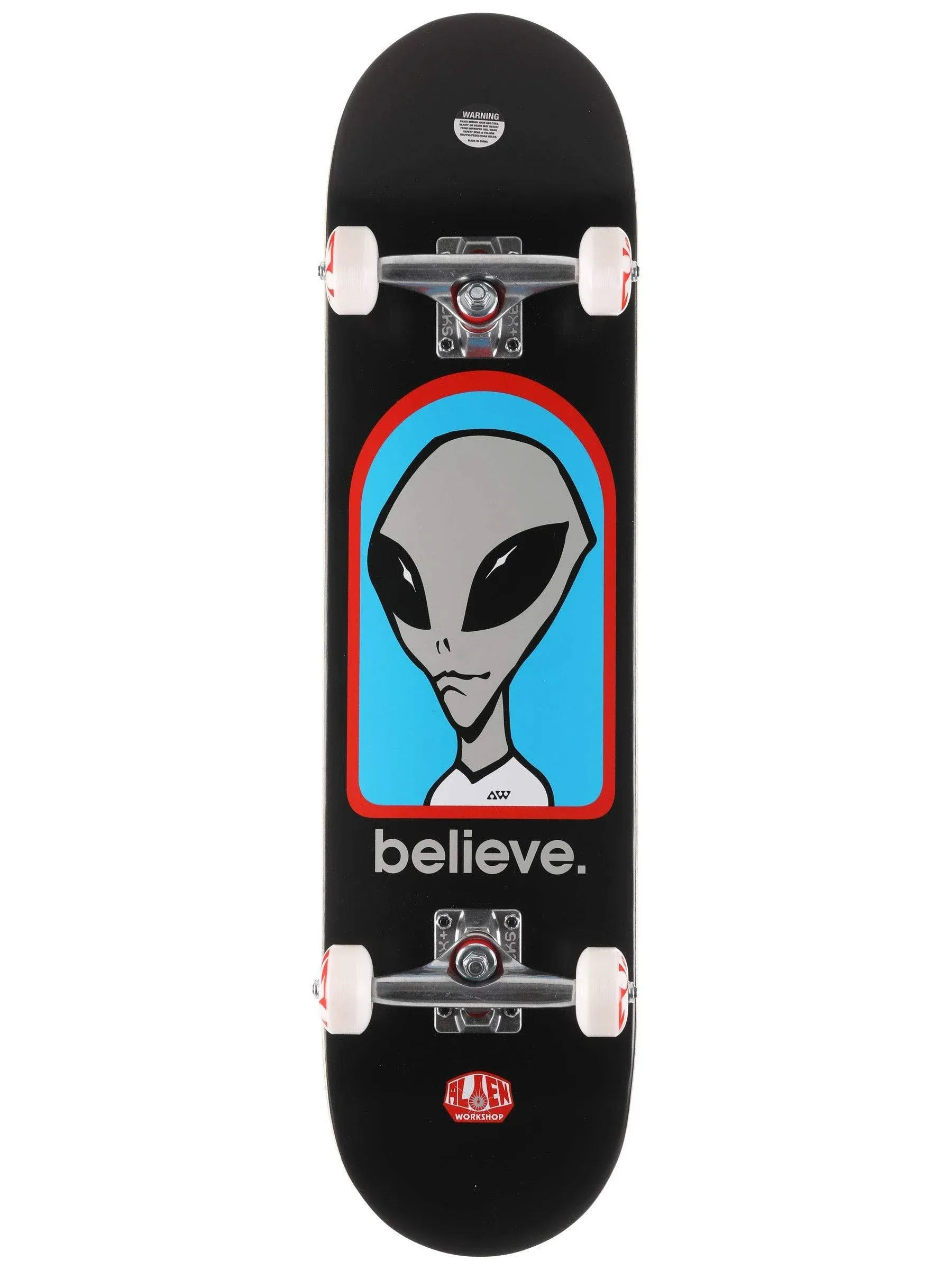 Alien Workshop Believe Black Complete 7.75