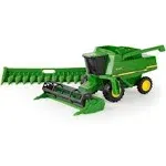 1/64 John Deere ERTL 9610 Combine w Corn Head & Draper Die Cast Replica- LP82814