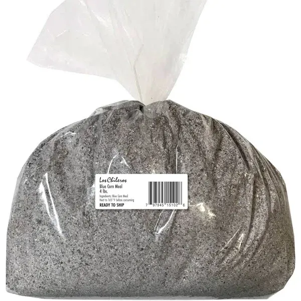 Blue Corn Meal 4Lb Bulk Bag