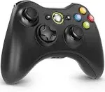 Zexrow Xbox 360 Controller, USB Wired Gamepad Joystick with Improved Dual Vibration and Ergonomic Design for Microsoft Xbox 360 & Slim & PC Windows