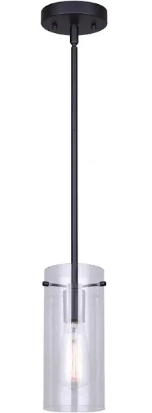 Canarm One Light Pendant - IPL759A01BK