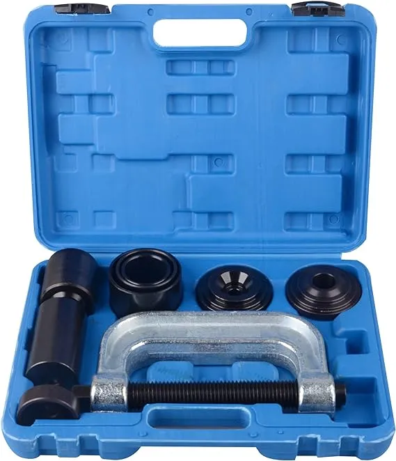 DAYUAN Ball Joint Press & U Joint Removal Tool Kit with 4x4 Adapters for Most 2WD and 4WD Cars and Light Trucks