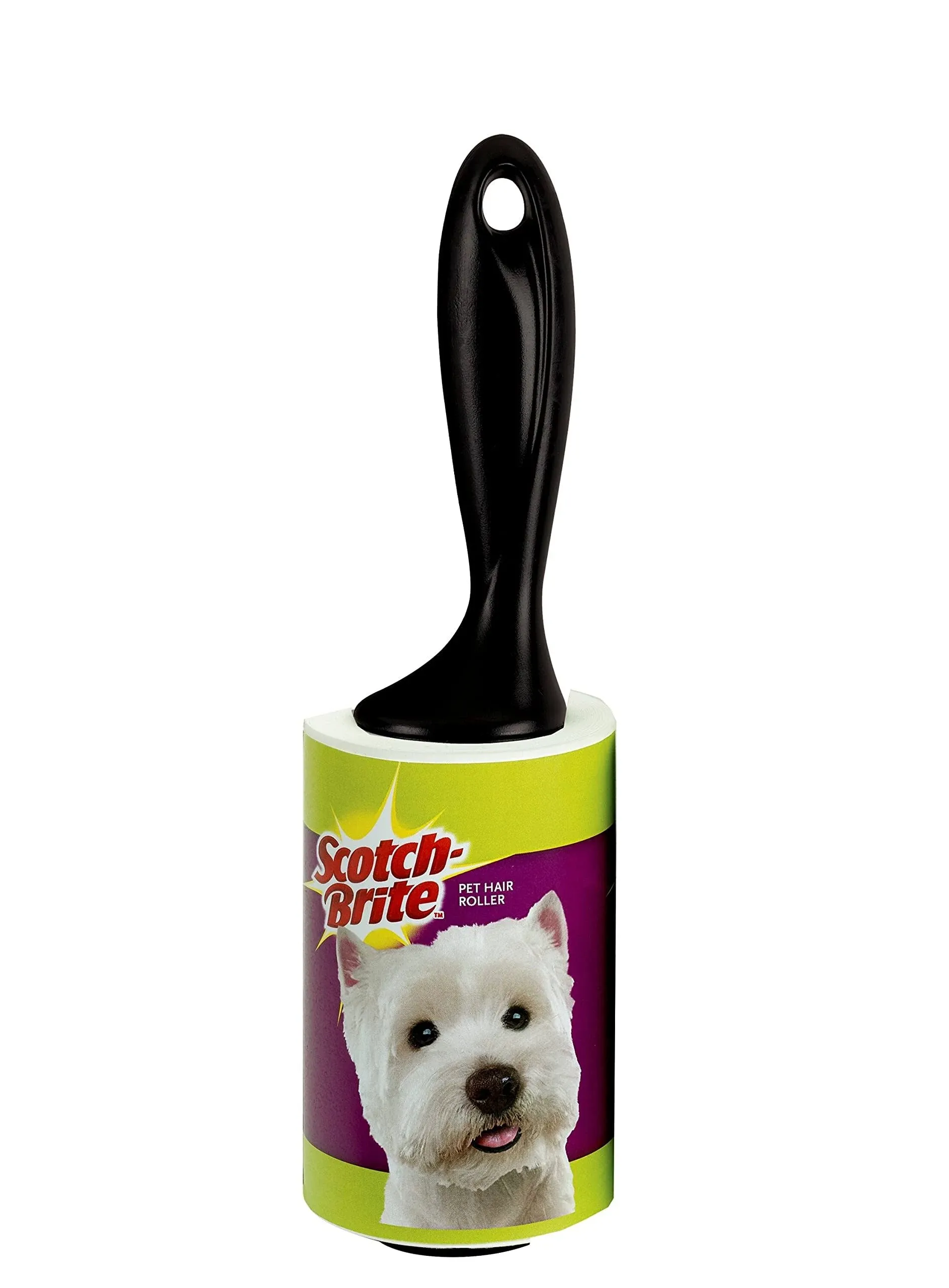 Scotch-Brite Pet Hair & Lint Roller, Works Great On Pet Hair, 70 Sheets