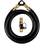 Appion MGABAS Mega Flow Basics 1/2" Hose Evacuation Kit, Silver, Gold, Black