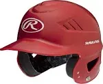 Rawlings Coolflo Batting Helmet - Scarlet, OSFM