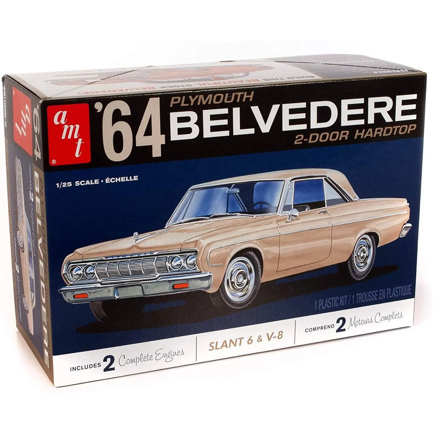 1964 Plymouth Belvedere 1/25 Scale Model Kit