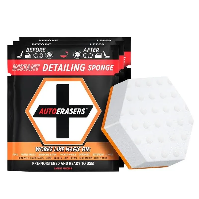 Autoerasers Instant Detailing Car Bikes Wash Sponge