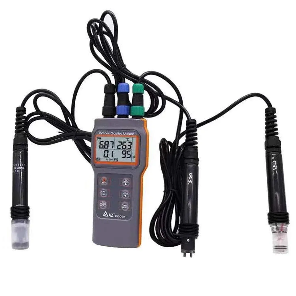 AZ-86031 5 in 1 Water Quality Meter Dissolved Oxygen Tester PH Meter PH Condu...