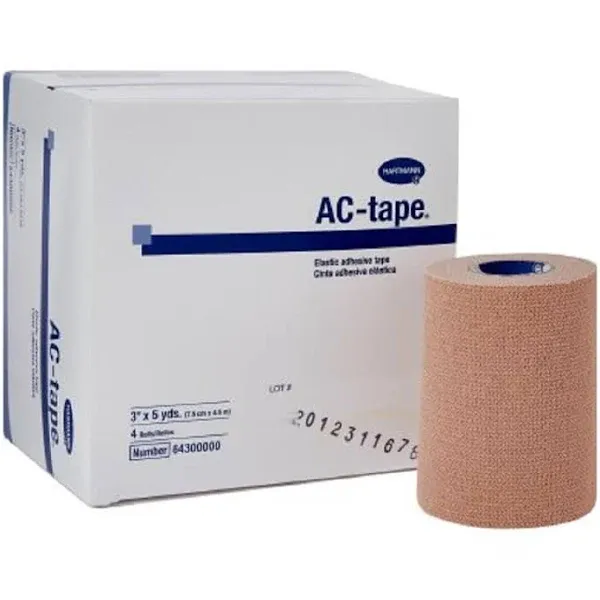 1 Box / 4 Rolls Hartmann-Conco AC-tape Elastic Adhesive Tape PN 6430