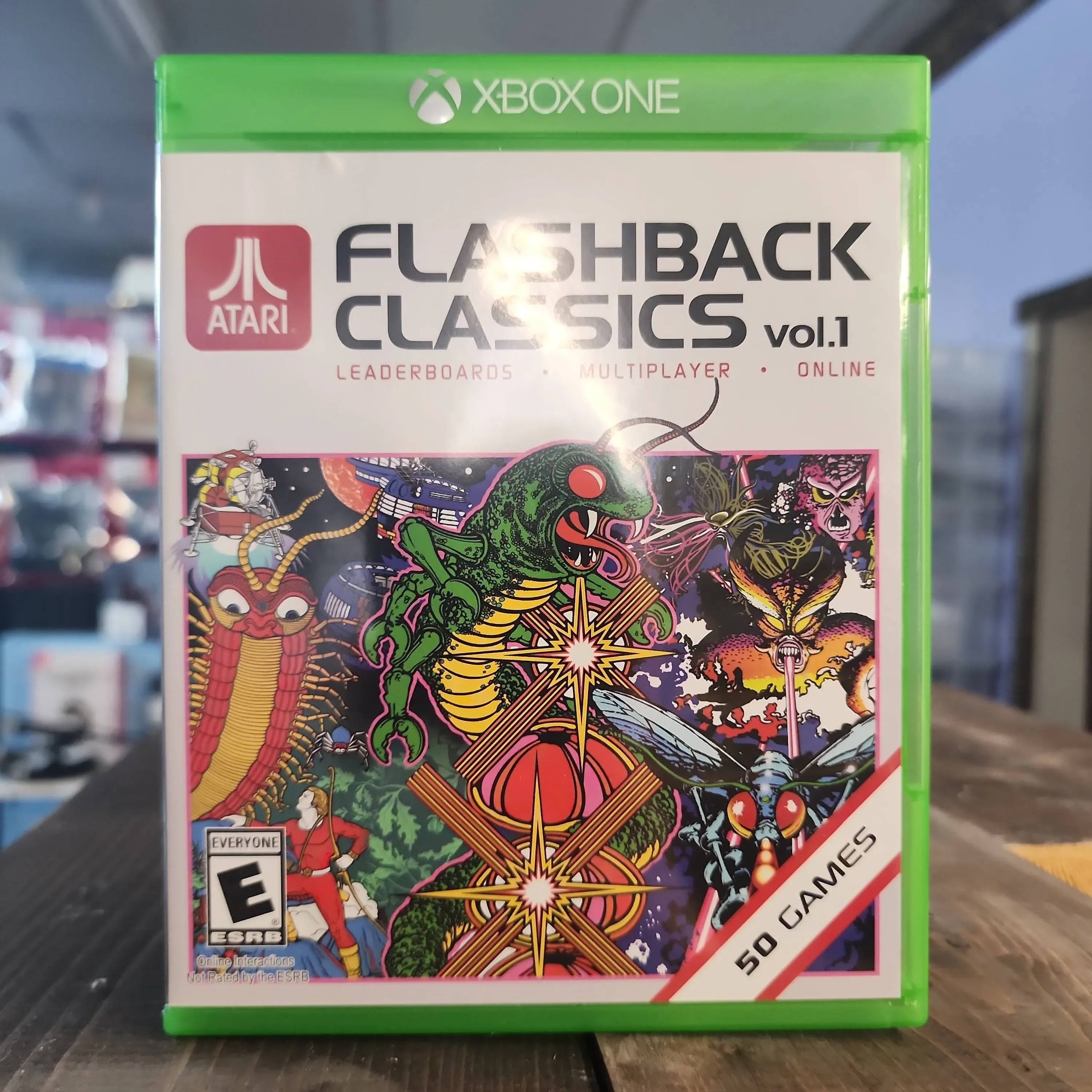 Atari Flashback Classics Vol. 1 Xbox One 50 Games On Disc Brand New Sealed