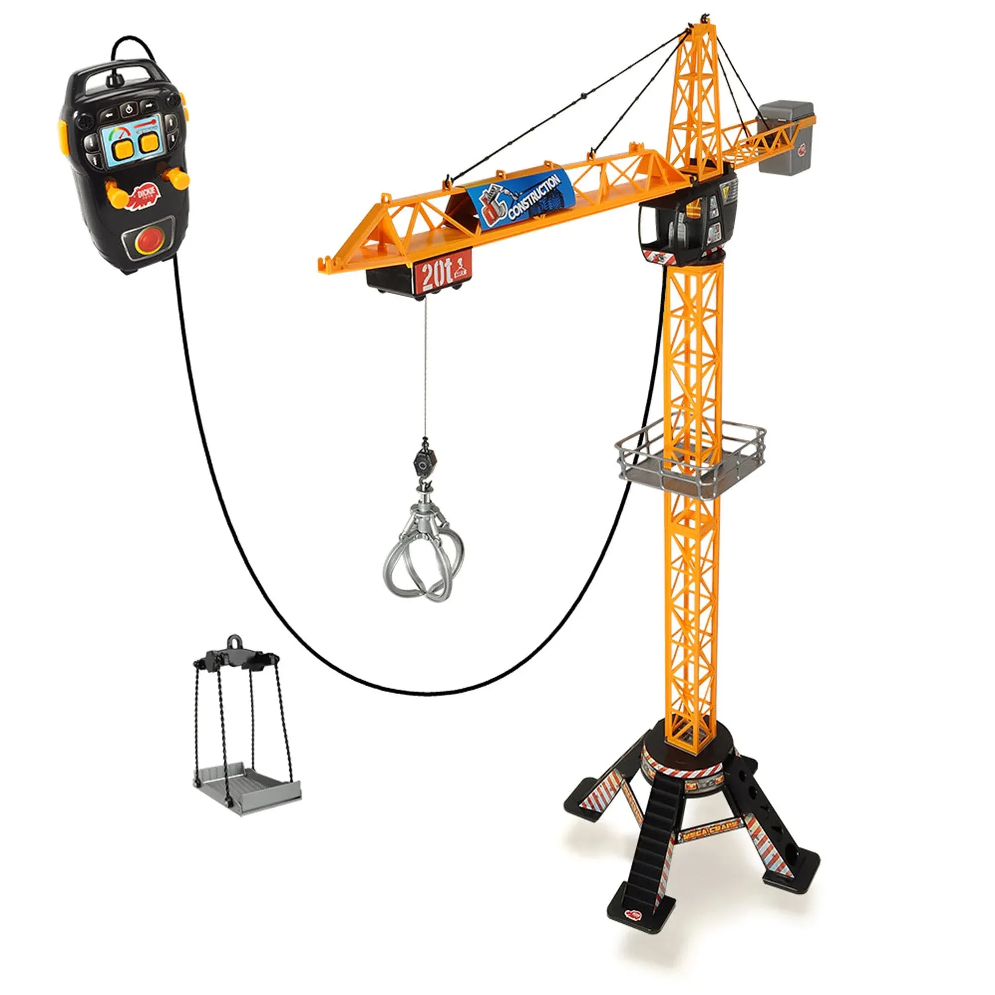 Dickie Toys - Mighty Construction Crane RC