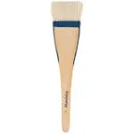 Creative Mark Mandalay Artist Goat Hair Hake Brush, Super Soft Hair for Holding Color for Large Surface Coverage, Size 2"