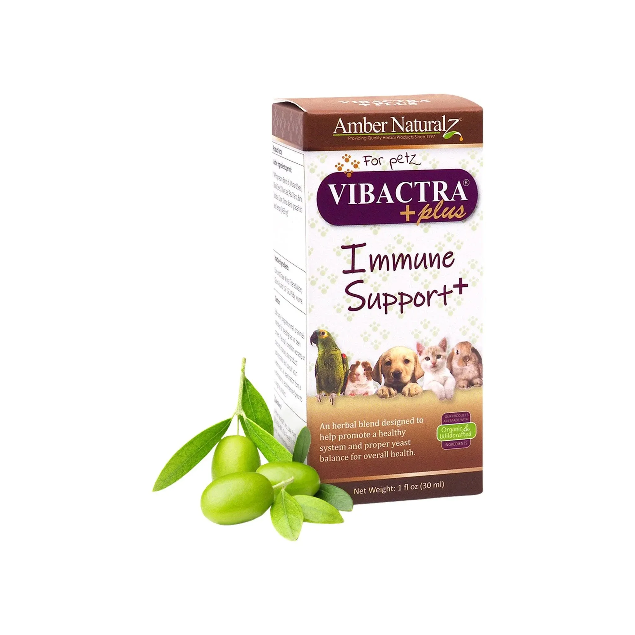 Amber Naturalz Vibactra Plus 1oz