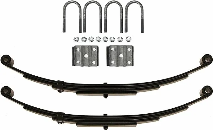 Libra 3500lb Single Trailer Axle Suspension Kit 1750lb Leaf Springs & Ubolt Kit