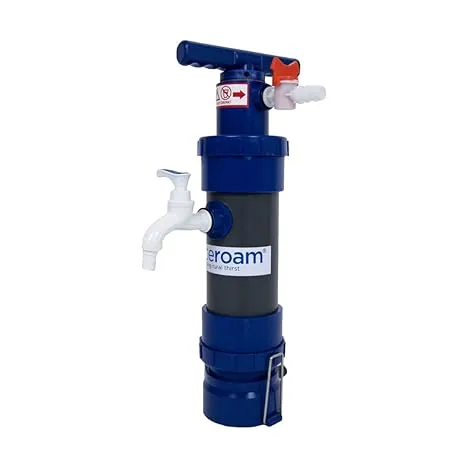 ROAMfilter Mini Portable Water Filter System - Hiking &amp; Backpacking Water Pump