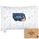 KeaBabies Jumbo Toddler Pillow with Pillowcase Keafriends