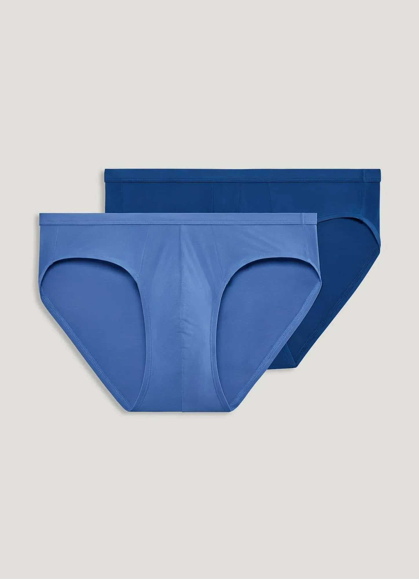 Jockey Men's Elance Microfiber Bikini - 2 Pack, Size: Small, Blue