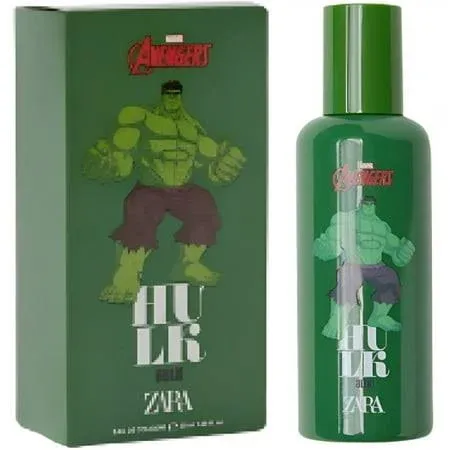 Zara ~ Hulk ~ Avengers Eau De Cologne 1.69oz ~ Men&#039;s Perfume - New