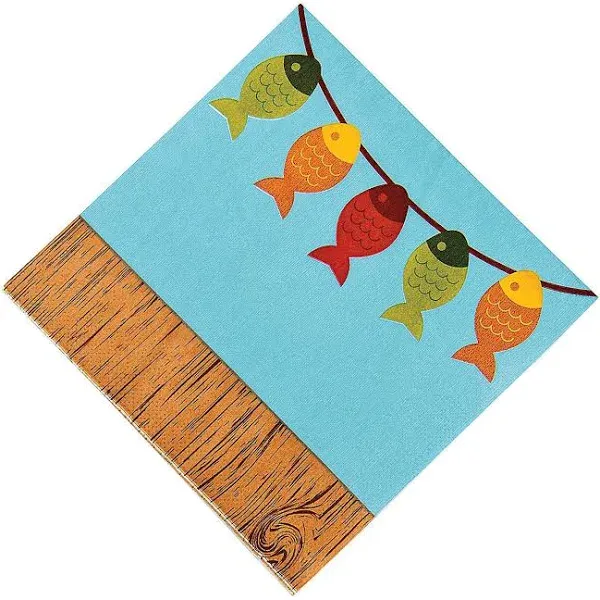 Little Fisherman Lunch Napkins