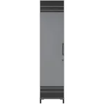 SystemBuild Evolution Shelby Tall 1 Door Garage Cabinet, Graphite