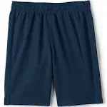 Lands' End School Uniform Boys Mesh Gym Shorts - Medium - Classic Navy