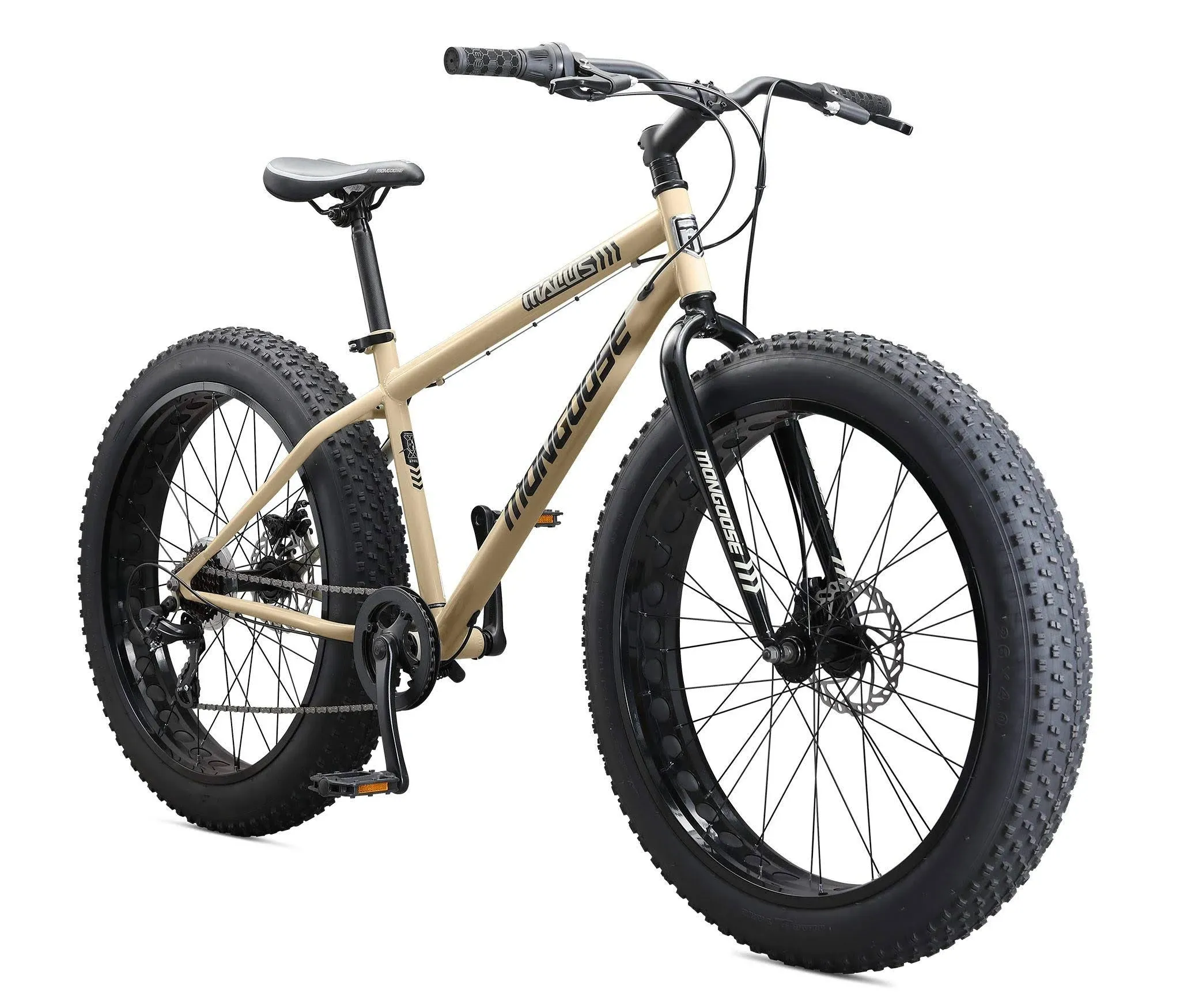 Mongoose Adult Malus 26" Fat Tire Mountain Bike