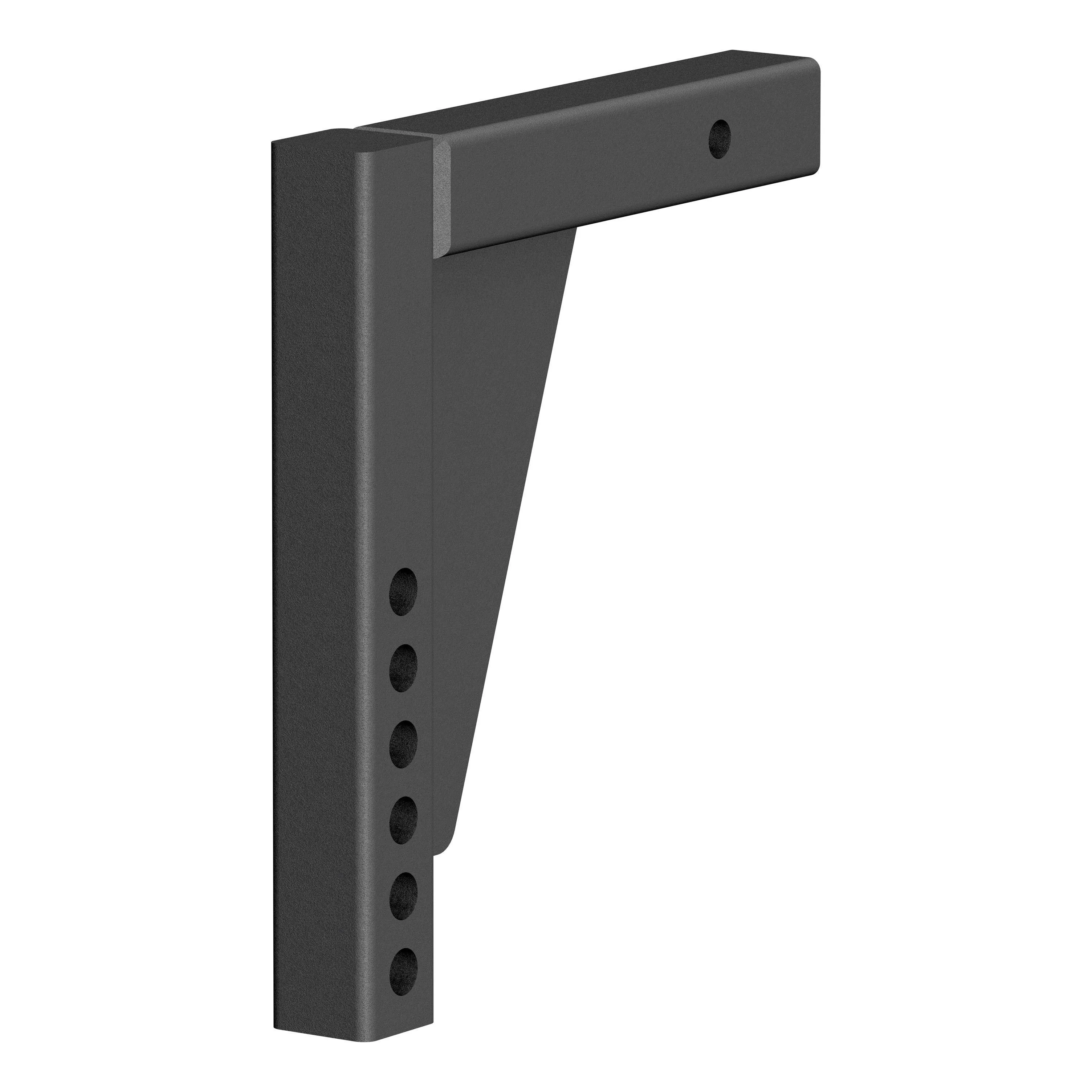 2-Inch Receiver Weight Distribution Hitch Shank; 8-3/4-Inch Drop (Universal; Some Adaptation May Be Required)