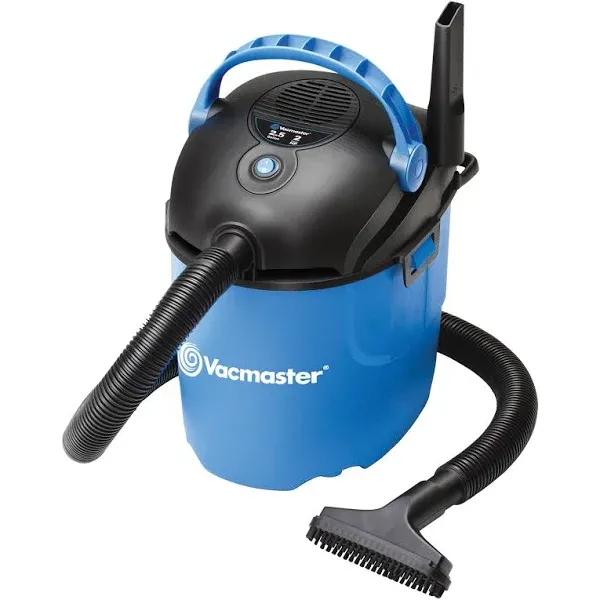 Vacmaster 2.5 Gallon 2 Peak HP Portable Wet/Dry Vacuum VP205