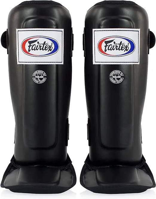 Fairtex SP3 Muay Thai Shin Guards for Men, Women, Kids | MMA Training, Kickboxing | Premium, Lightweight & Durable |Avoid shin splints During Training, Sparring