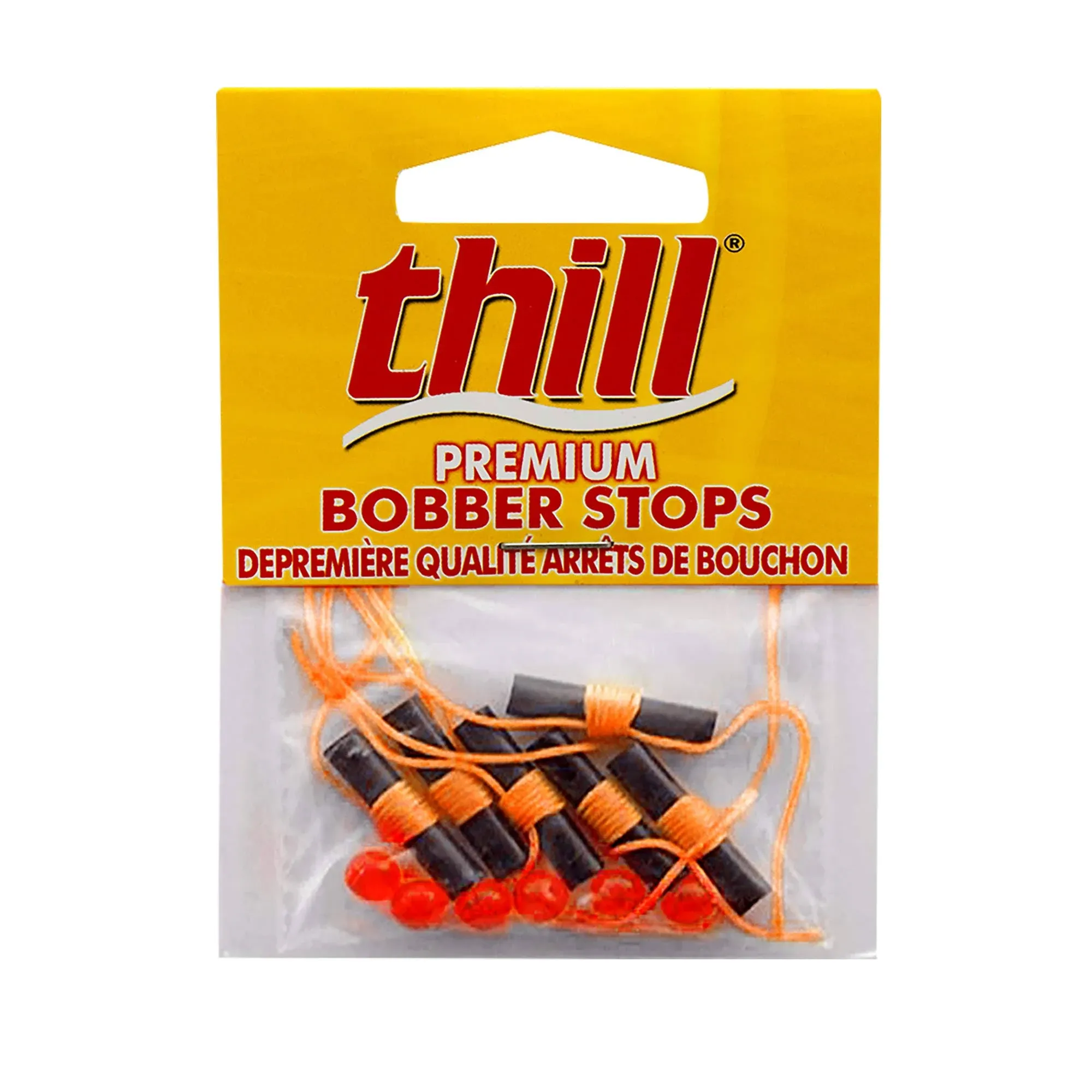 Thill Premium BS101 FLO Orange Bobber Stops-1pk of 100 pcs-Brand New-SHIP 24 HRS