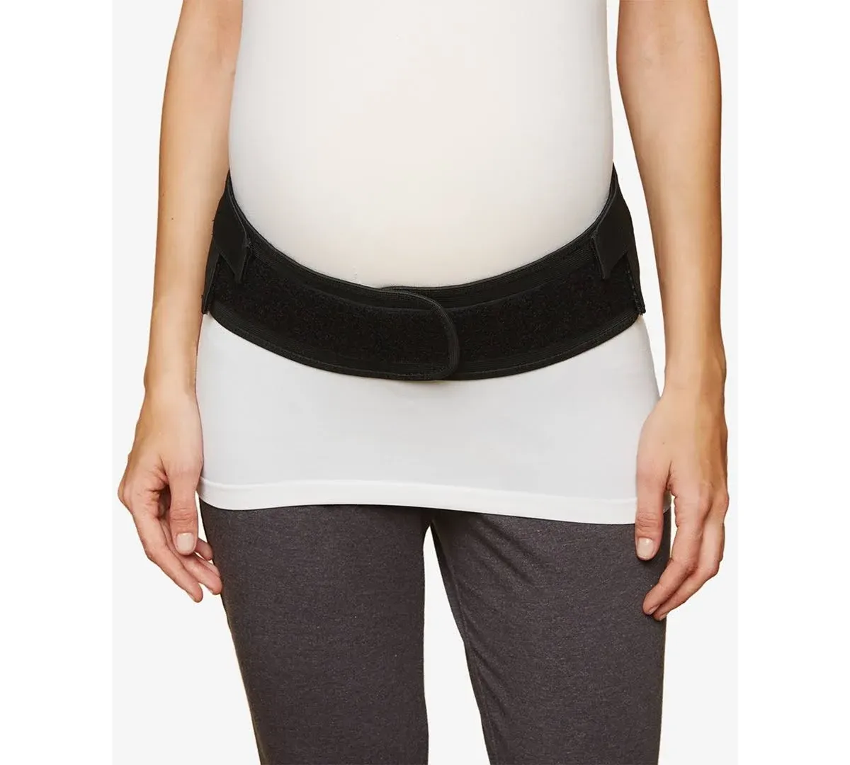 The Ultimate Maternity Belt - Black, L | Motherhood Maternity