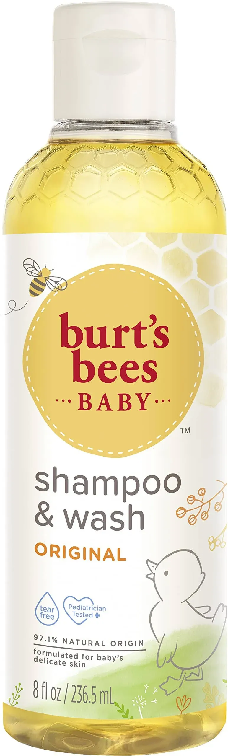 Burt'S Bees Baby Bee Shampoo & Bodywash, Fresh Scent, 8 Fl Oz