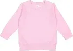 Rabbit Skins 3317 - Toddler Fleece Sweatshirt Pink 4T